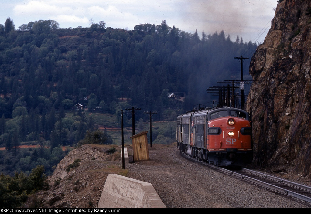 SP 6459 East leads Train #102 City of San Francisco